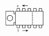 KA2214 electronic component housed in a 14-DIP+g case