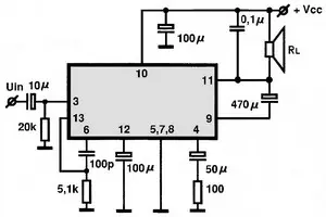 5G31A electronic component with associated schematic circuit diagram