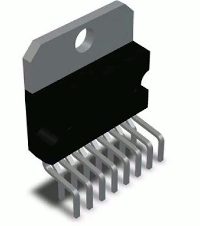 AN7199Z electronic component housed in a HZIP015 case