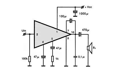 IX0250CE electronic component with associated schematic circuit diagram