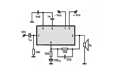 K148YH1 electronic component with associated schematic circuit diagram