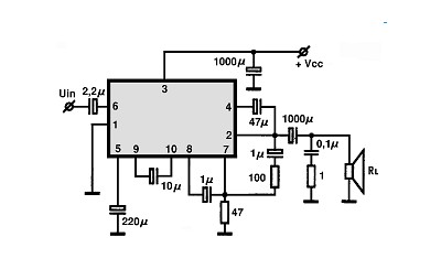 STK011 electronics circuit