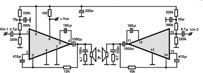 STK013 electronics circuit