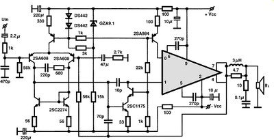 STK1030 electronics circuit