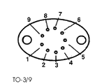 UL1405L electronic component housed in a TO3-9 case