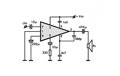 UL1403L electronics circuit