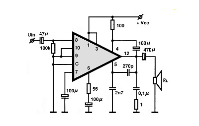 UL1481P electronics circuit