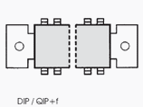 10-QIP+f Integrated Circuit case