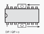 12-DIP+a Integrated Circuit case