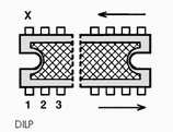 14-DILP Integrated Circuit case