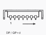 14-QIP+d Integrated Circuit case