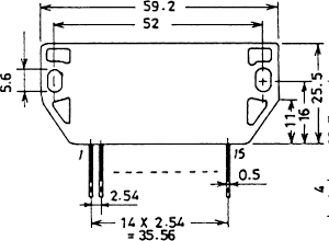 STK4332 electronic component housed in a 4032A case