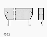 STK4030V electronic component housed in a 4062 case