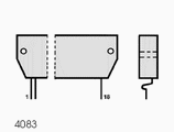 STK4132II electronic component housed in a 4083 case