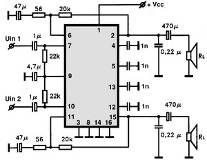 AN313 electronics circuit