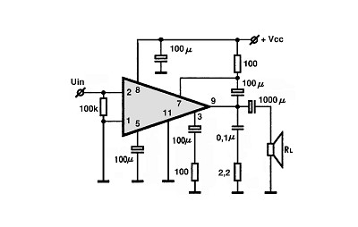 ESM1231C electronics circuit