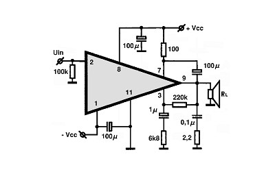 ESM1532C electronics circuit