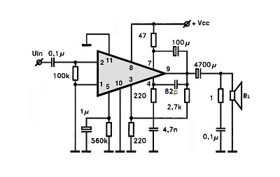 ESM732C electronics circuit
