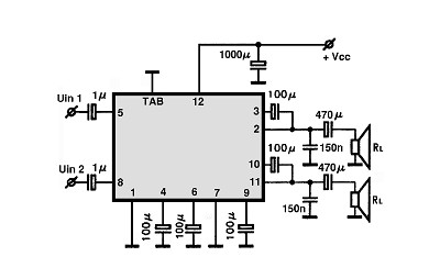KA2206B electronics circuit