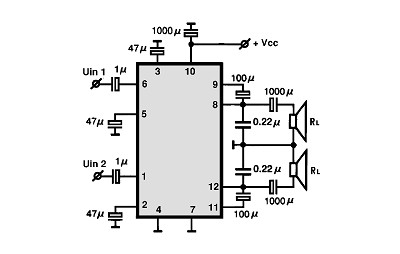 KA2211 electronics circuit