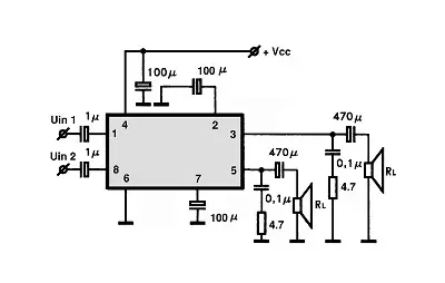 KD-28 electronic component with associated schematic circuit diagram