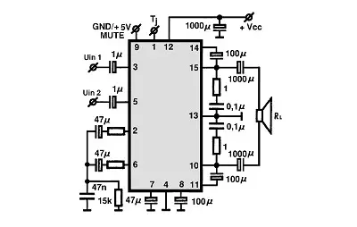 KIA6248K-BTL electronic component with associated schematic circuit diagram