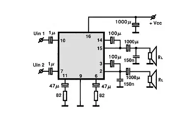 KIA6269P electronic component with associated schematic circuit diagram