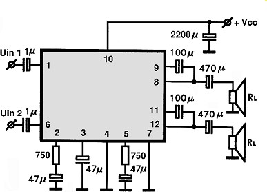 KIA7299 electronics circuit