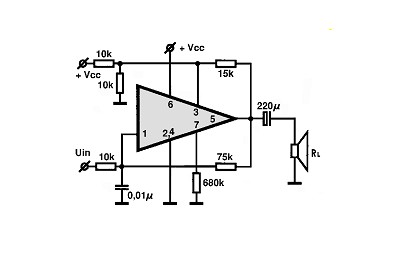 LM13080 electronics circuit