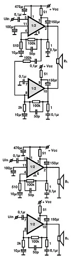 LM2896 electronic component with associated schematic circuit diagram