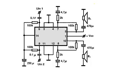 LM379S electronics circuit