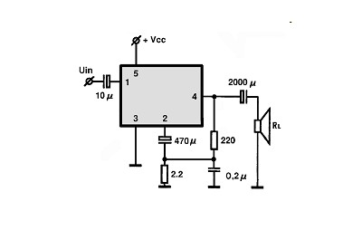 LM383A electronics circuit