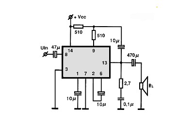 LM388N-1 electronics circuit