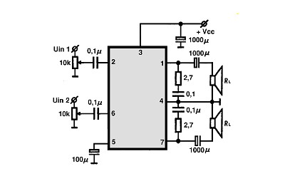 LM4752T electronics circuit