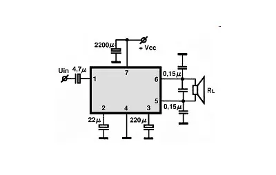 MB3730 electronic component with associated schematic circuit diagram