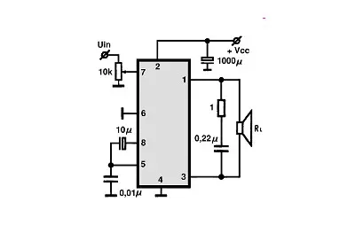 NJM2073D-BTL electronic component with associated schematic circuit diagram