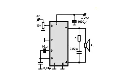 NJM2073S-BTL electronic component with associated schematic circuit diagram