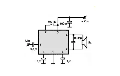 S1531-I-II electronic component with associated schematic circuit diagram