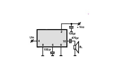 TA7368F electronics circuit
