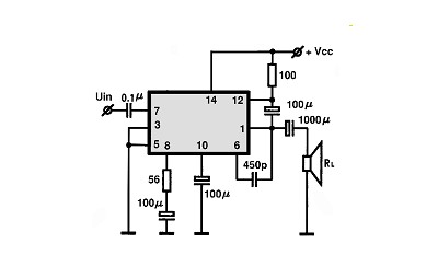 TBA641A electronics circuit