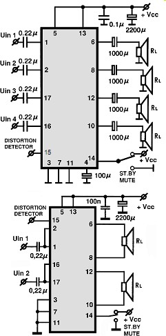 TDA1555Q electronics circuit