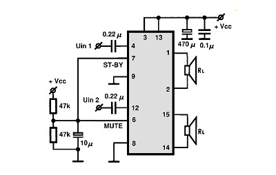 Tda7297 Amplifier Schematic Pcb Circuits