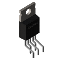 TO-220-5 Integrated Circuit case