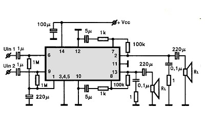 ULN2274B electronics circuit