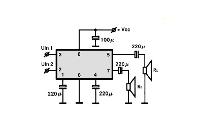 ULN3782M electronics circuit