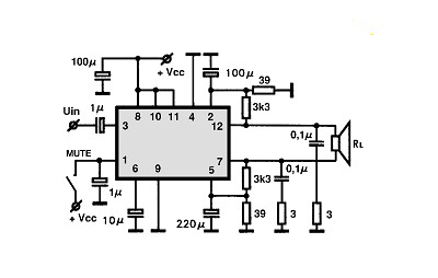 ULN3793W electronics circuit