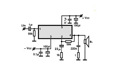 UPC1238H electronics circuit