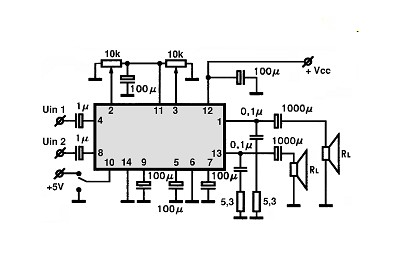 UPC1331V electronics circuit