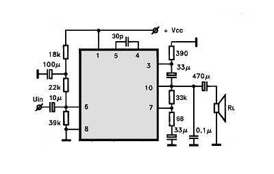 UPC563 electronics circuit
