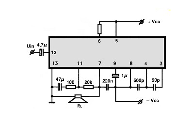 UPC571C electronics circuit